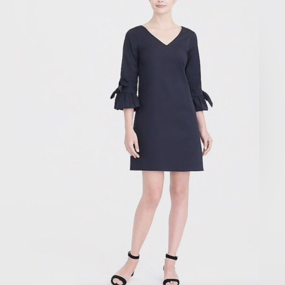 J. Crew Ruffle Sleeve Dress